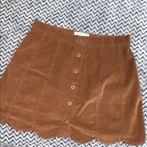 Kendall & Kylie corduroy skirt size small